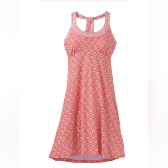 The prAna Cali Dress - Women's -Summer Peach - Picture 1 of 4